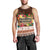 Pasifika Festival Auckland Men Tank Top Polynesian Tribal with Pacific Pattern Brown Color LT03 - Polynesian Pride