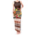 Pasifika Festival Auckland Tank Maxi Dress Polynesian Tribal with Pacific Pattern Brown Color LT03 Women Brown - Polynesian Pride