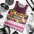 Pasifika Festival Auckland Men Tank Top Polynesian Tribal with Pacific Pattern Pink Color LT03 - Polynesian Pride