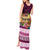 Pasifika Festival Auckland Tank Maxi Dress Polynesian Tribal with Pacific Pattern Pink Color LT03 - Polynesian Pride