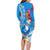 Yap Day Family Matching Long Sleeve Bodycon Dress and Hawaiian Shirt Tapa Pattern with Hisbiscus LT03 - Polynesian Pride