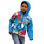 Yap Day Kid Hoodie Tapa Pattern with Hisbiscus LT03 - Polynesian Pride