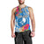 Yap Day Men Tank Top Tapa Pattern with Hisbiscus LT03 - Polynesian Pride