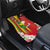 Personalised Hawaii and Philippines Together Car Mats The Emblems with Cultural Symbols Green-Yellow-Red Tricolor