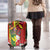 Personalised Hawaii and Philippines Together Luggage Cover The Emblems with Cultural Symbols Green-Yellow-Red Tricolor