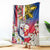 Personalised Hawaii and Philippines Together Blanket The Emblems with Cultural Symbols Blue-White-Red Tricolor