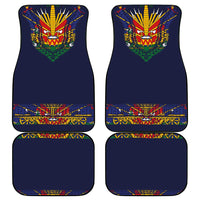 Haiti Flag Traditional Dashiki Car Mats Black Color LT03 - Polynesian Pride
