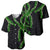 Hawaii Maile Lei Baseball Jersey Aloha Black Color