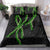 Hawaii Maile Lei Bedding Set Aloha Black Color