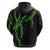 Hawaii Maile Lei Hoodie Aloha Black Color