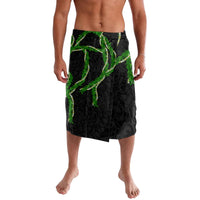 Hawaii Maile Lei Lavalava Aloha Black Color LT03 Black - Polynesian Pride