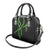 Hawaii Maile Lei Shoulder Handbag Aloha Black Color