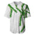 Hawaii Maile Lei Baseball Jersey Aloha White Color