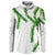 Hawaii Maile Lei Button Sweatshirt Aloha White Color