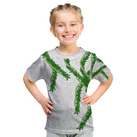 Hawaii Maile Lei Kid T Shirt Aloha White Color
