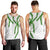 Hawaii Maile Lei Men Tank Top Aloha White Color