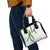 Hawaii Maile Lei Shoulder Handbag Aloha White Color