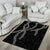 Hawaii Maile Lei Area Rug Aloha Grayscale Color