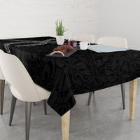 Hawaii Maile Lei Tablecloth Aloha Grayscale Color LT03 - Polynesian Pride