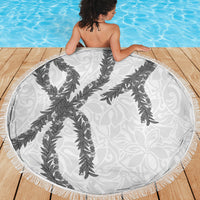 Hawaii Maile Lei Beach Blanket Aloha The Grey Color LT03 - Polynesian Pride