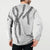 Hawaii Maile Lei Button Sweatshirt Aloha The Grey Color