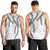 Hawaii Maile Lei Men Tank Top Aloha The Grey Color