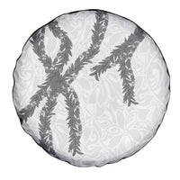 Hawaii Maile Lei Spare Tire Cover Aloha The Grey Color LT03 - Polynesian Pride