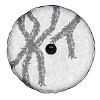 Hawaii Maile Lei Spare Tire Cover Aloha The Grey Color LT03 - Polynesian Pride