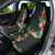 Hawaii Tropical Flowers and Leaves Car Seat Cover Tapa Pattern Colorful Mode