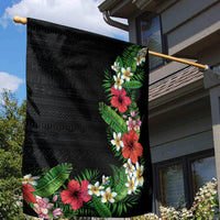Hawaii Tropical Flowers and Leaves Garden Flag Tapa Pattern Colorful Mode LT03 - Polynesian Pride