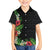 Hawaii Tropical Flowers and Leaves Hawaiian Shirt Tapa Pattern Colorful Mode