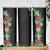 Hawaii Tropical Flowers and Leaves Skinny Tumbler Tapa Pattern Colorful Mode