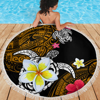 Hawaii Turtle and Tropical Flower Beach Blanket Polynesian Pattern LT03 - Polynesian Pride