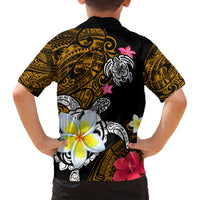 Hawaii Turtle and Tropical Flower Hawaiian Shirt Polynesian Pattern LT03 - Polynesian Pride
