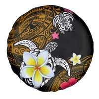 Hawaii Turtle and Tropical Flower Spare Tire Cover Polynesian Pattern LT03 - Polynesian Pride