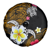 Hawaii Turtle and Tropical Flower Spare Tire Cover Polynesian Pattern LT03 - Polynesian Pride