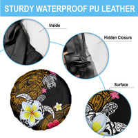Hawaii Turtle and Tropical Flower Spare Tire Cover Polynesian Pattern LT03 - Polynesian Pride
