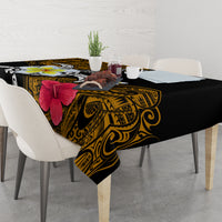 Hawaii Turtle and Tropical Flower Tablecloth Polynesian Pattern LT03 - Polynesian Pride