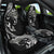 Hawaiian Manta Ray and Polynesian Tribal Tattoo Car Seat Cover Black Color LT03