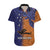 Papua New Guinea New Ireland Province Hawaiian Shirt PNG Birds Of Paradise Polynesian Arty Style LT03 Orange - Polynesian Pride