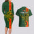 Custom Papua New Guinea Oro Province Couples Matching Long Sleeve Bodycon Dress and Hawaiian Shirt PNG Birds Of Paradise Polynesian Arty Style LT03 - Polynesian Pride