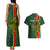 Custom Papua New Guinea Oro Province Couples Matching Tank Maxi Dress and Hawaiian Shirt PNG Birds Of Paradise Polynesian Arty Style LT03 - Polynesian Pride