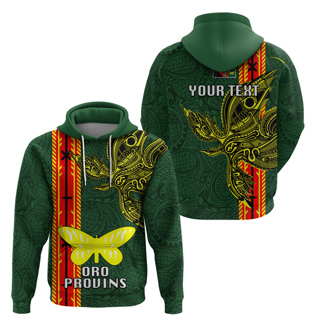 Custom Papua New Guinea Oro Province Hoodie PNG Birds Of Paradise Polynesian Arty Style LT03 - Polynesian Pride