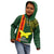 Custom Papua New Guinea Oro Province Kid Hoodie PNG Birds Of Paradise Polynesian Arty Style LT03 - Polynesian Pride