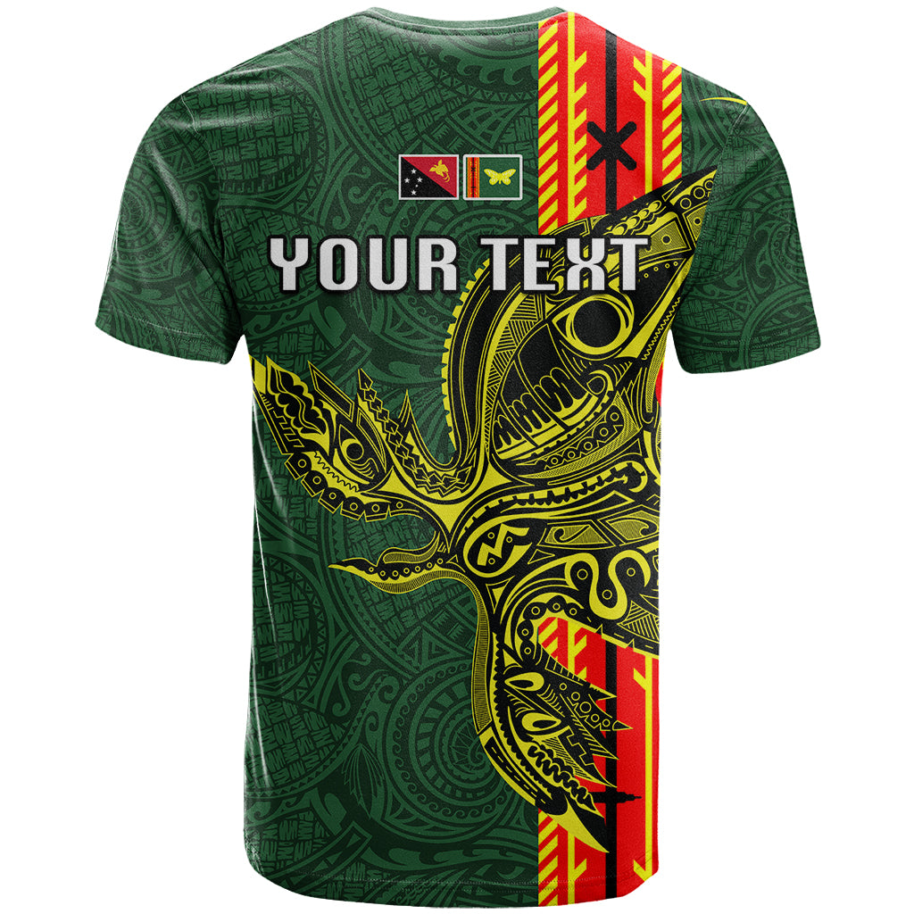 Custom Papua New Guinea Oro Province T Shirt PNG Birds Of Paradise Polynesian Arty Style LT03 - Polynesian Pride
