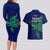 Papua New Guinea Bougainville Couples Matching Long Sleeve Bodycon Dress and Hawaiian Shirt PNG Birds Of Paradise Polynesian Arty Style LT03 - Polynesian Pride