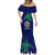 Papua New Guinea Bougainville Mermaid Dress PNG Birds Of Paradise Polynesian Arty Style LT03 - Polynesian Pride