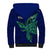 Custom Papua New Guinea Bougainville Sherpa Hoodie PNG Birds Of Paradise Polynesian Arty Style LT03 - Polynesian Pride