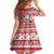 Hawaii Mele Kalikimaka Family Matching Off Shoulder Maxi Dress and Hawaiian Shirt Santa Claus Surfing with Hawaiian Pattern Striped Red Style LT03 - Polynesian Pride