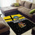 New Zealand Wellington Area Rug The Capital's Emblems Flag and Koru Art